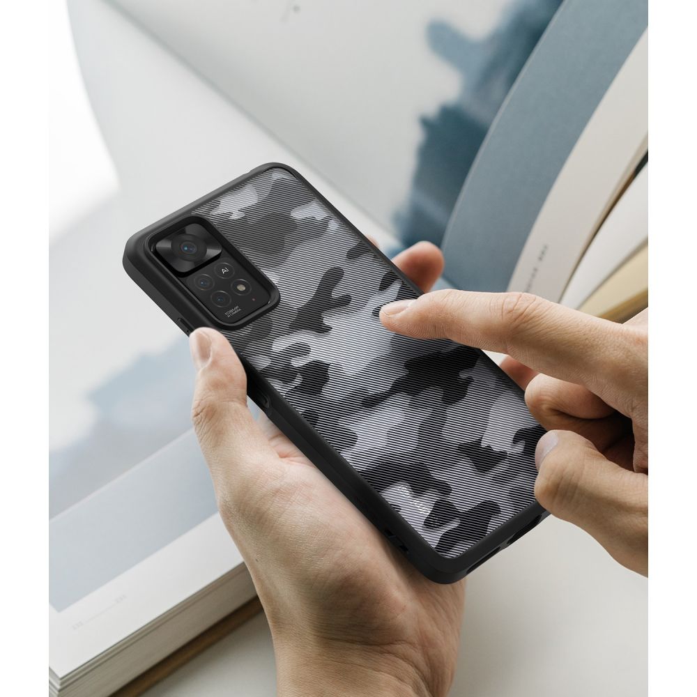 Ringke Ringke Xiaomi Redmi Note 11 Pro 5G Skal Fusion Camo Svart - Teknikhallen.se