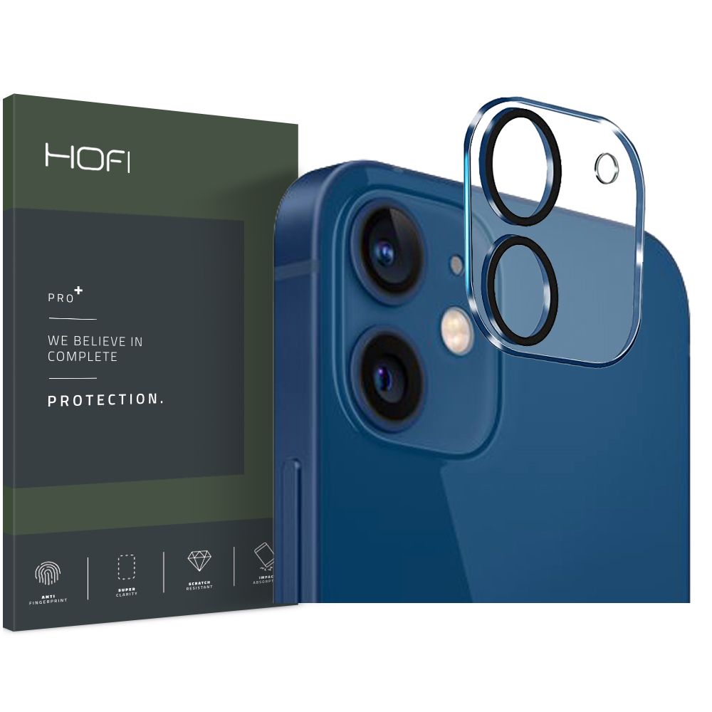 HOFI HOFI iPhone 12 Linsskydd Pro+ Hrdat Glas Transparent - Teknikhallen.se