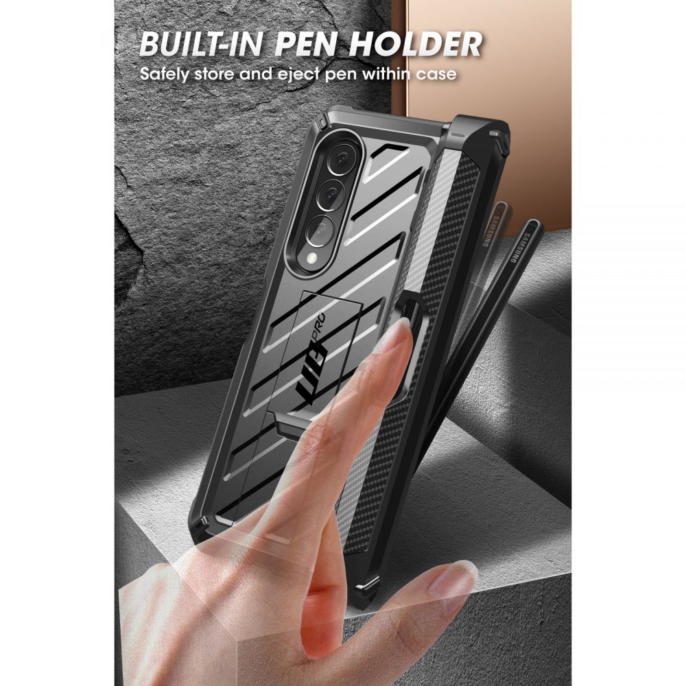 Supcase Supcase Samsung Galaxy Z Fold 3 Skal Unicorn Beetle Pro Svart - Teknikhallen.se