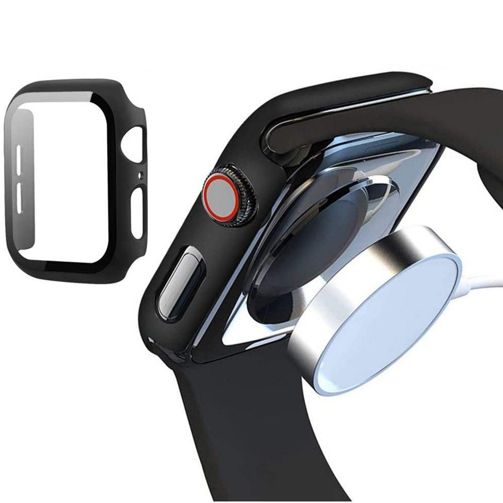 Tech-Protect Tech-Protect Apple Watch 41 mm Skärmskydd 360 Defense Svart - Teknikhallen.se