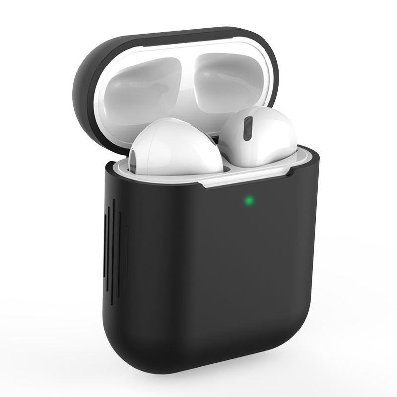 Tech-Protect Tech-Protect AirPods Skal Icon Svart - Teknikhallen.se