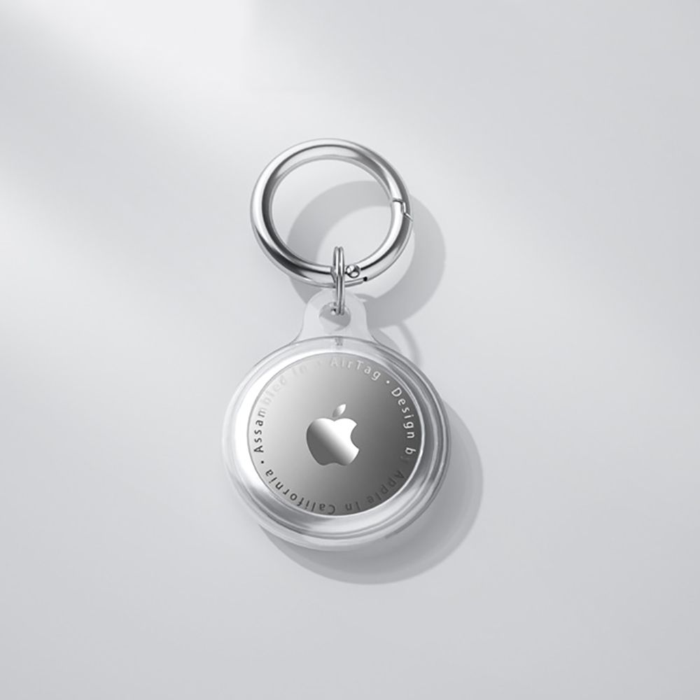 Tech-Protect Tech-Protect Apple AirTag Hållare Nyckelring Icon Transparent - Teknikhallen.se