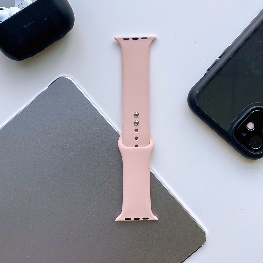 Tech-Protect Tech-Protect Apple Watch 42/44/45/49 mm Armband Iconband Pink Sand - Teknikhallen.se