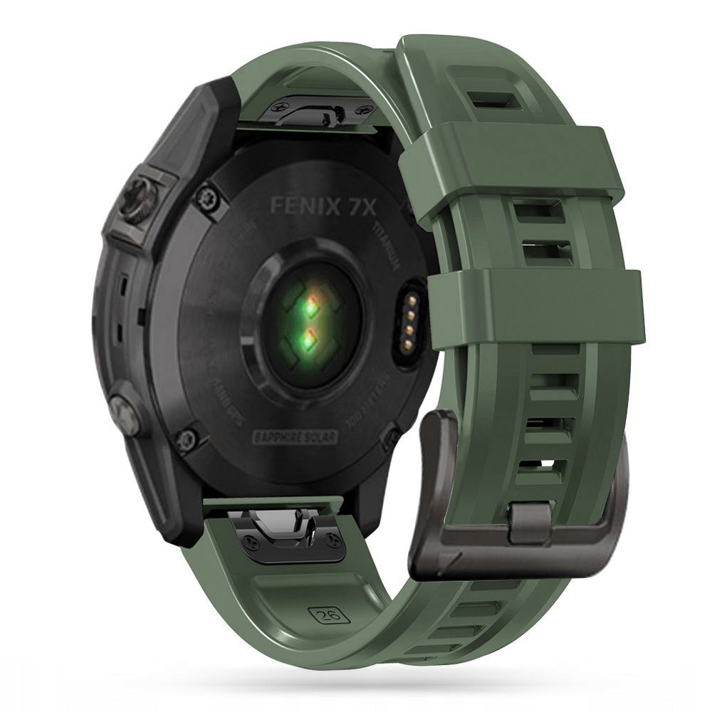 Tech-Protect Tech-Protect Garmin Fenix 5/6/6 Pro/7 Armband Iconband Army Green - Teknikhallen.se