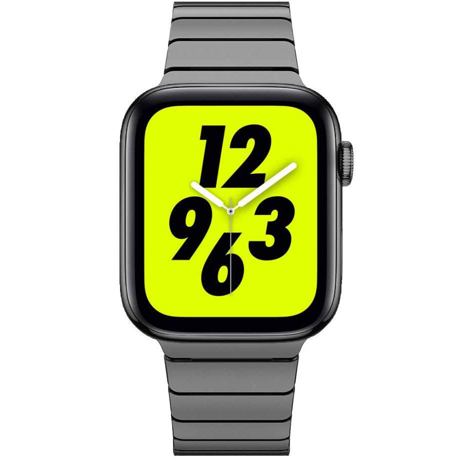 Tech-Protect Tech-Protect Apple Watch 42/44/45/49 mm Metallarmband Svart - Teknikhallen.se