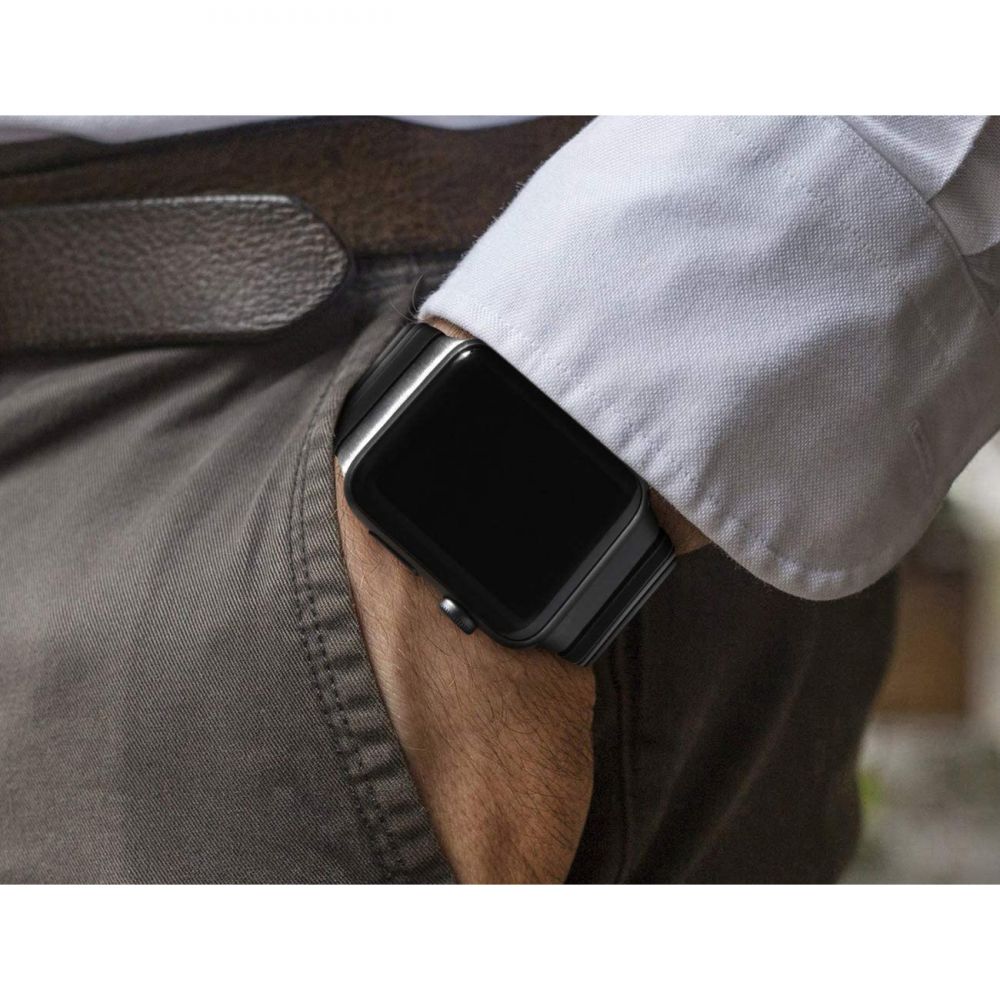 Tech-Protect Tech-Protect Apple Watch 42/44/45/49 mm Metallarmband Svart - Teknikhallen.se