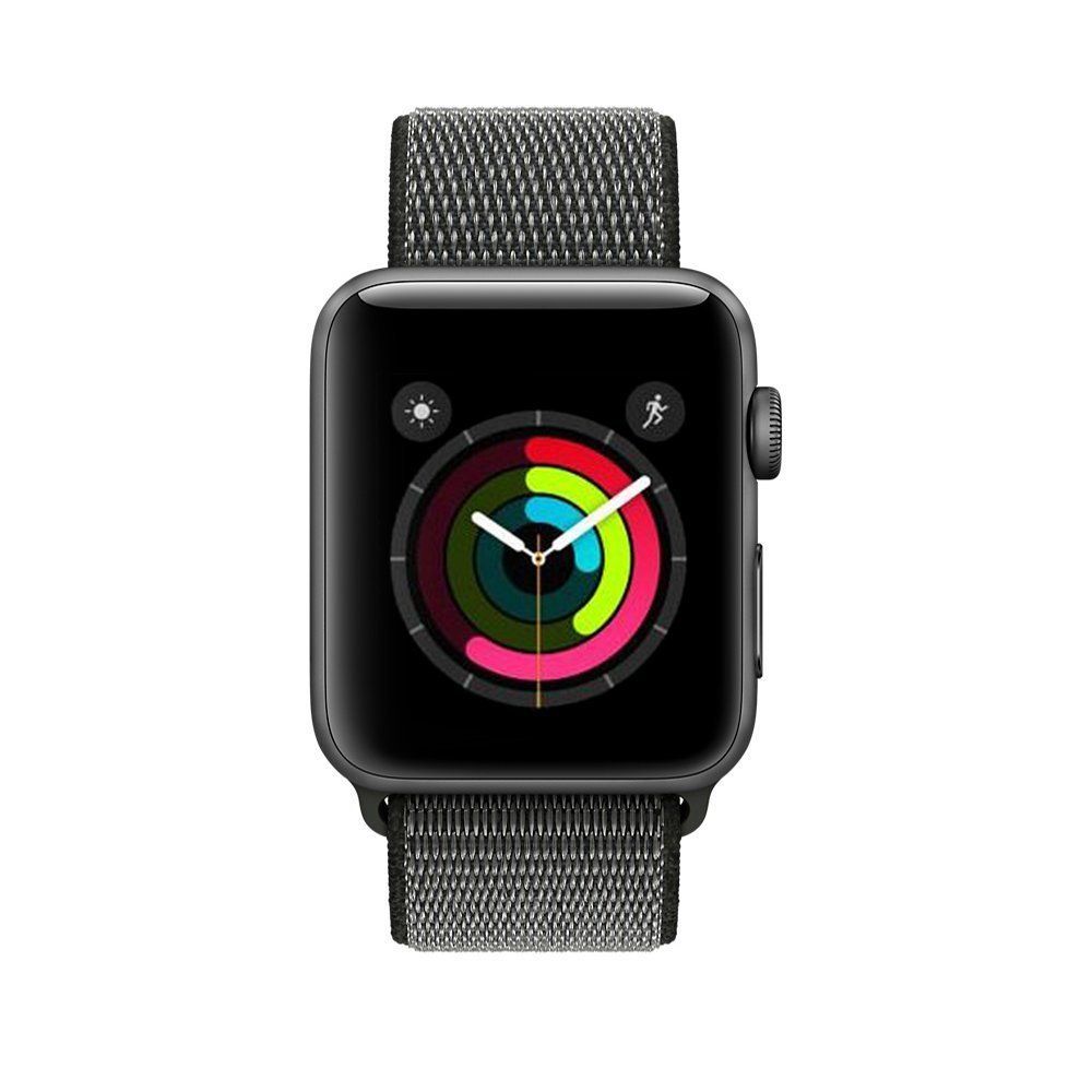 Tech-Protect Tech-Protect Apple Watch 42/44/45/49 mm Nylon Armband Dark Olive - Teknikhallen.se