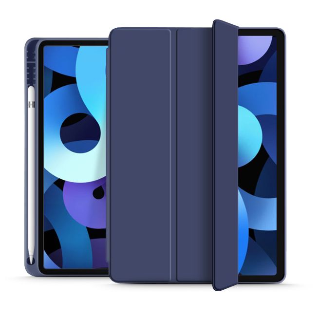 Tech-Protect Tech-Protect iPad Air 2020/2022/2024 Fodral Med Pennhllare Navy Blue - Teknikhallen.se