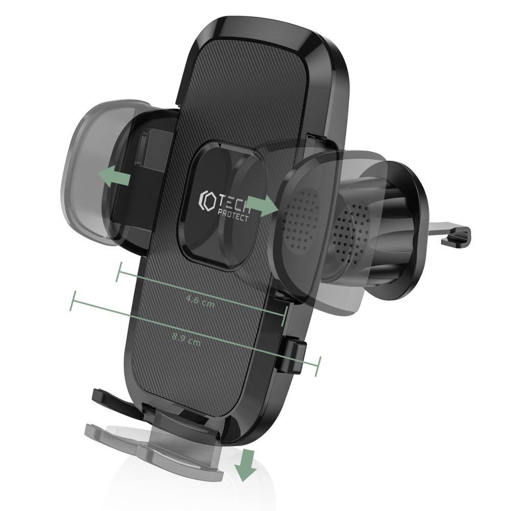 Tech-Protect Tech-Protect Universal Mobilhllare Fr Luftventilation Svart - Teknikhallen.se