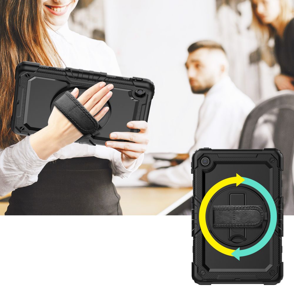 Tech-Protect Tech-Protect Lenovo Tab M10 Plus Gen 3 Skal 360 Solid Svart - Teknikhallen.se