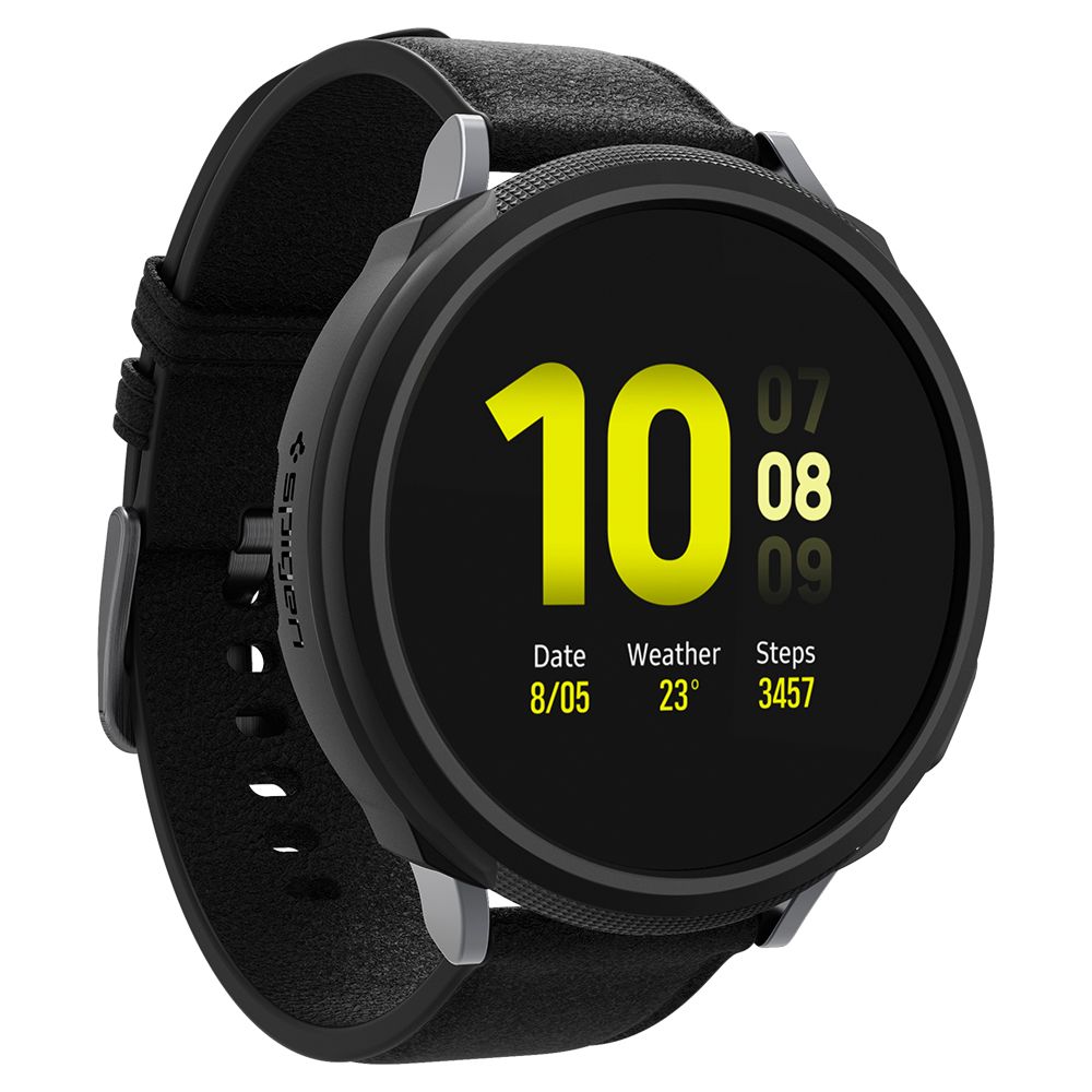 Spigen Spigen Galaxy Watch 4/5 44 mm Skal Liquid Air Matt Svart - Teknikhallen.se