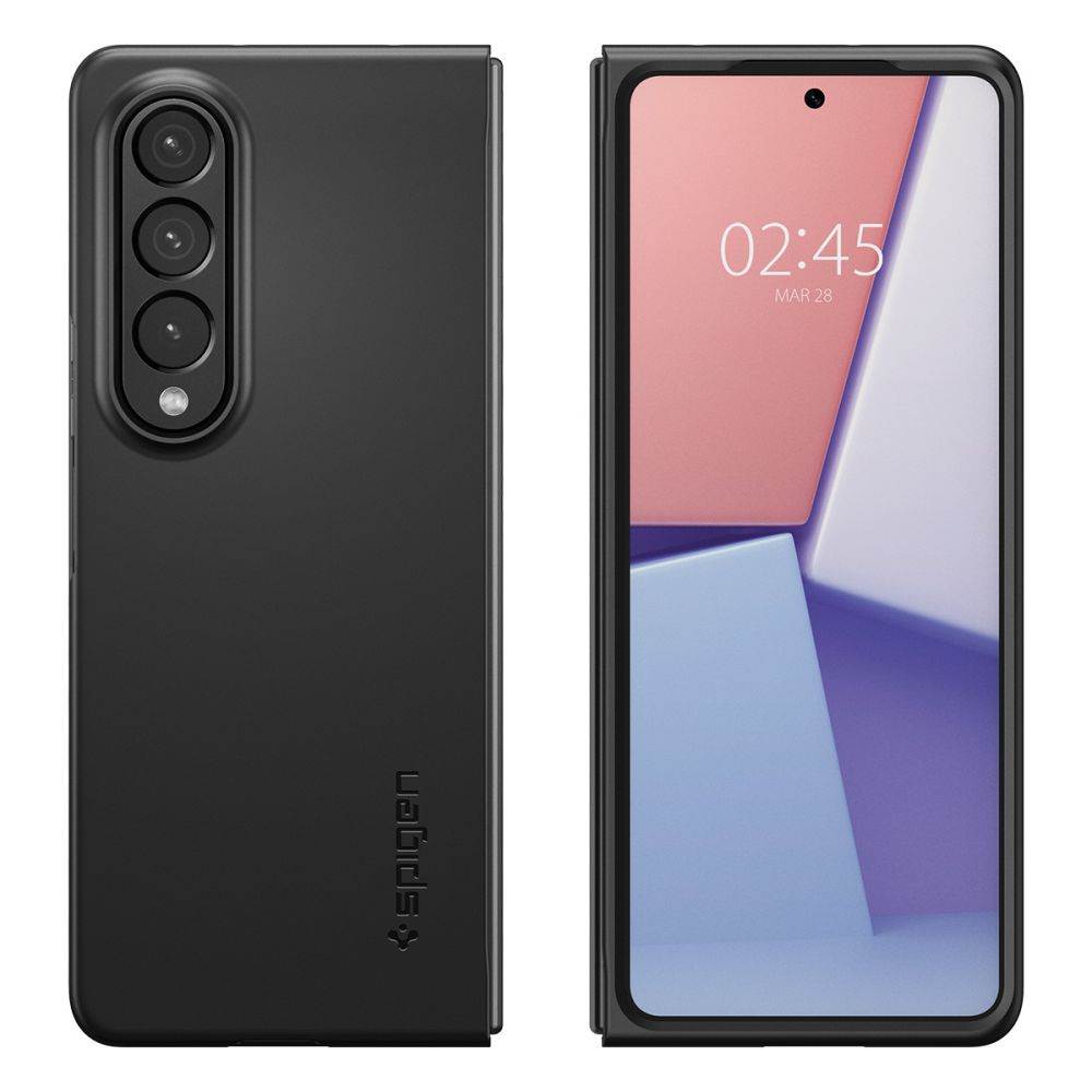 Spigen Spigen Samsung Galaxy Z Fold 4 Skal AirSkin Svart - Teknikhallen.se