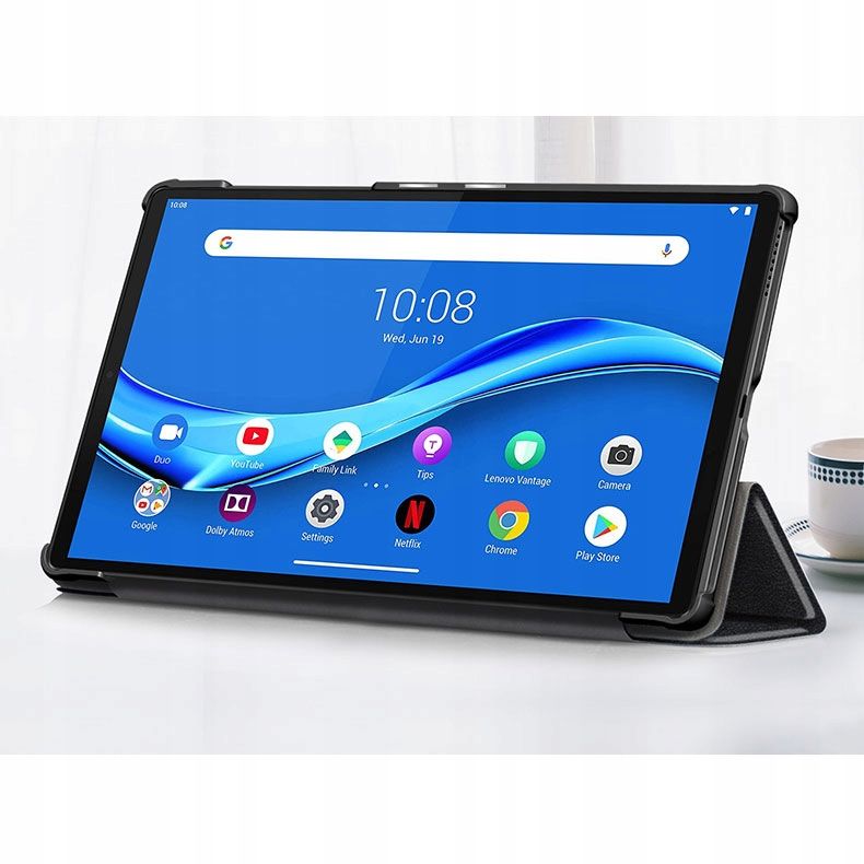 Tech-Protect Tech-Protect Lenovo Tab M10 2nd Gen Fodral SmartCase Svart - Teknikhallen.se