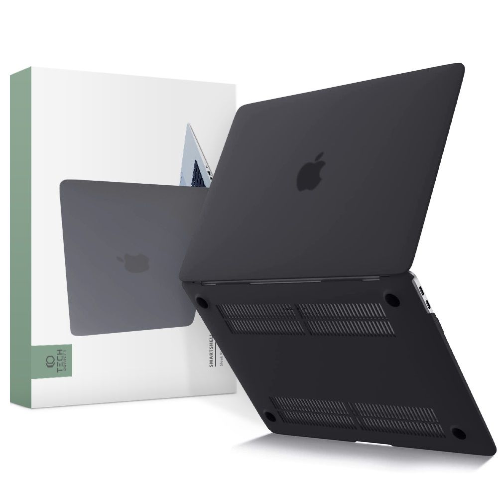 Tech-Protect Tech-Protect MacBook Pro 13 2016-2022 Skal SmartShell Matt Svart - Teknikhallen.se