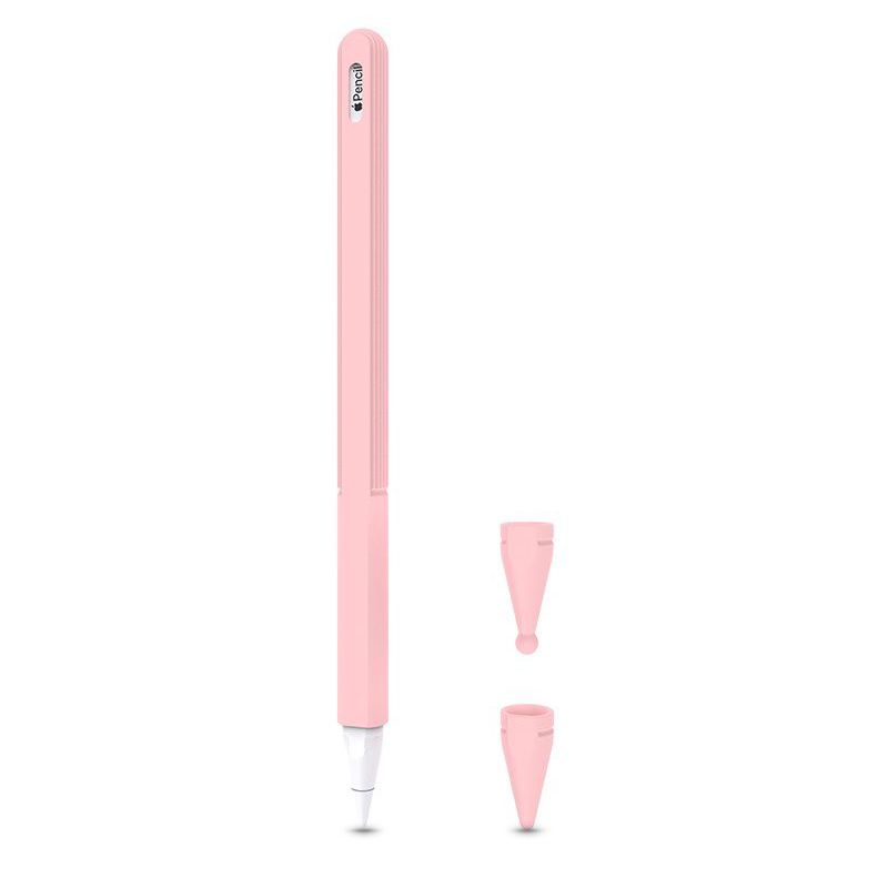 Tech-Protect Tech-Protect Apple Pen 2 Skal Smooth Silikon Rosa - Teknikhallen.se