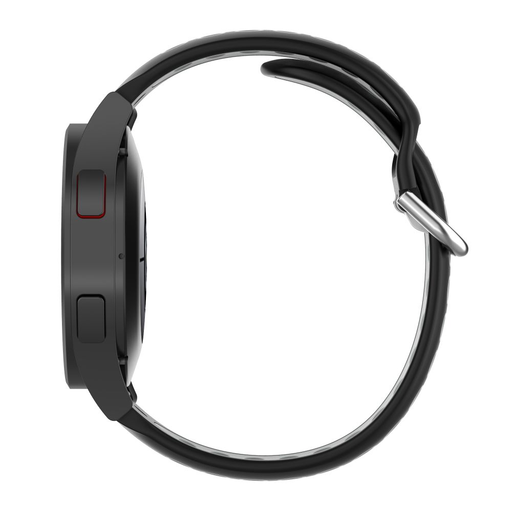 Tech-Protect Tech-Protect Galaxy Watch 4 Armband SoftBand Svart/Gr - Teknikhallen.se