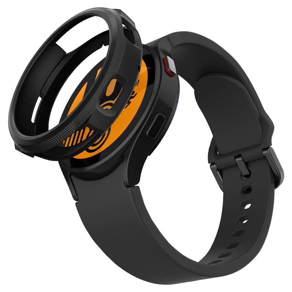 Spigen Spigen Galaxy Watch 4/5 40 mm Skal Liquid Air Matt Svart - Teknikhallen.se