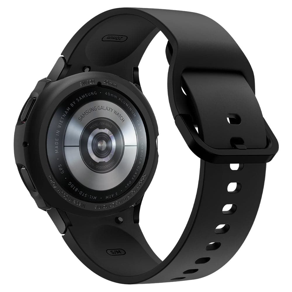 Spigen Spigen Galaxy Watch 4/6/7/FE 40 mm Skal Liquid Air Matt Svart - Teknikhallen.se