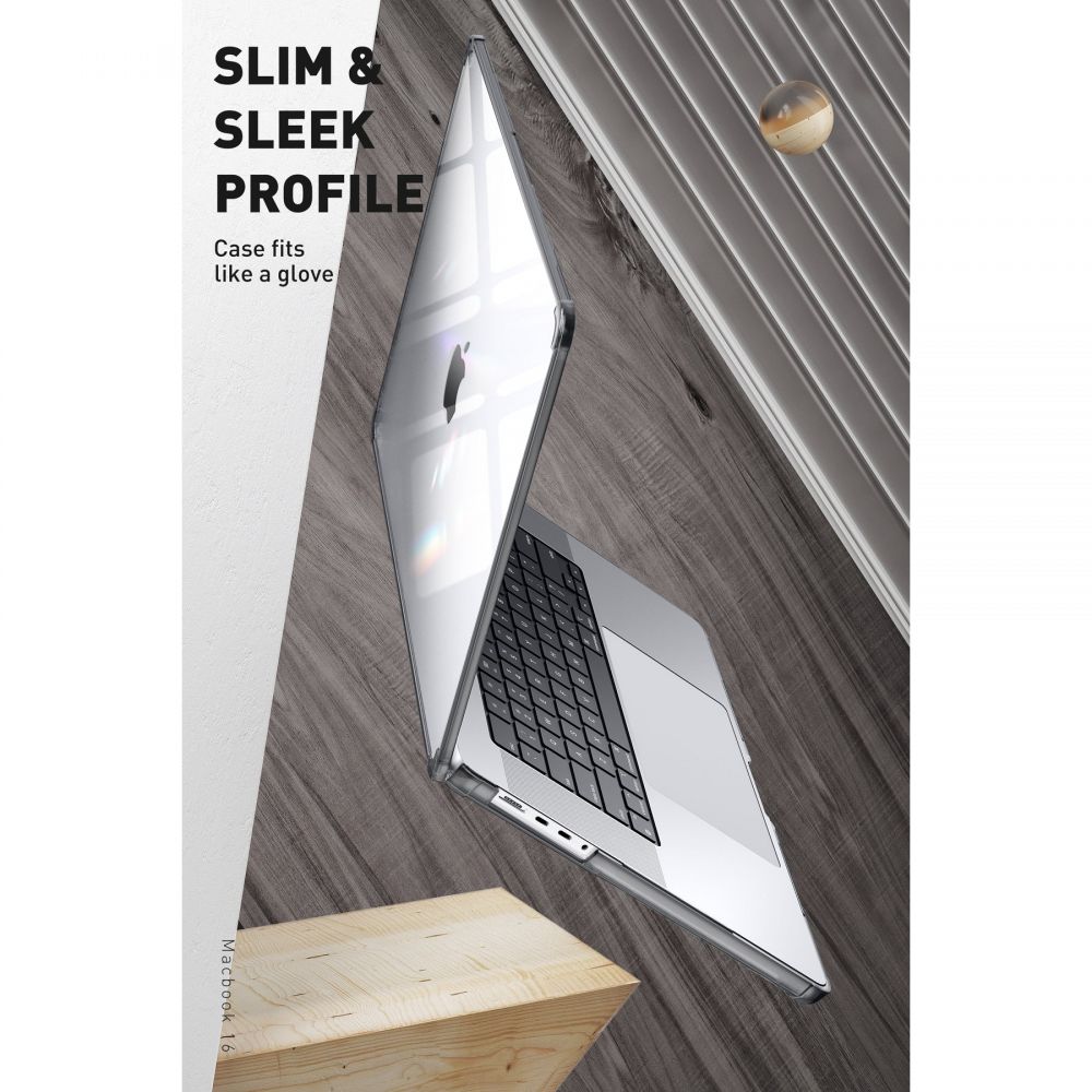 Supcase Supcase MacBook Pro 14 2021-2023 Skal Unicorn Beetle Clear/Black - Teknikhallen.se