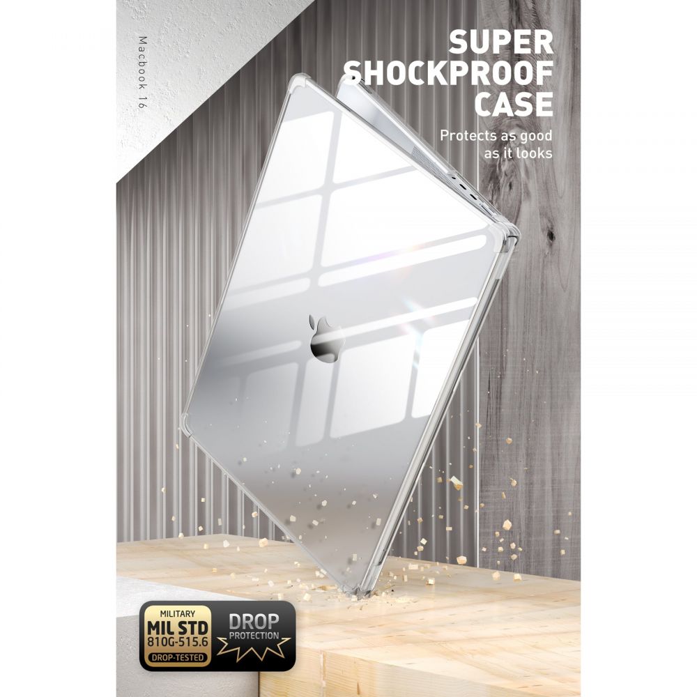 Supcase Supcase MacBook Pro 14 2021-2023 Skal Unicorn Beetle Transparent - Teknikhallen.se