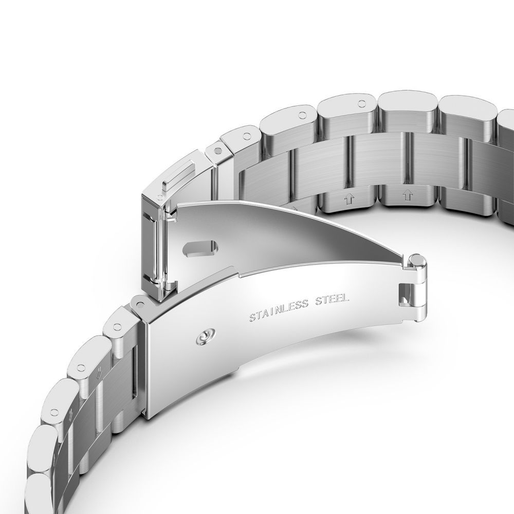 Tech-Protect Tech-Protect Galaxy Watch 4 Armband Stainless Svart/Rd - Teknikhallen.se