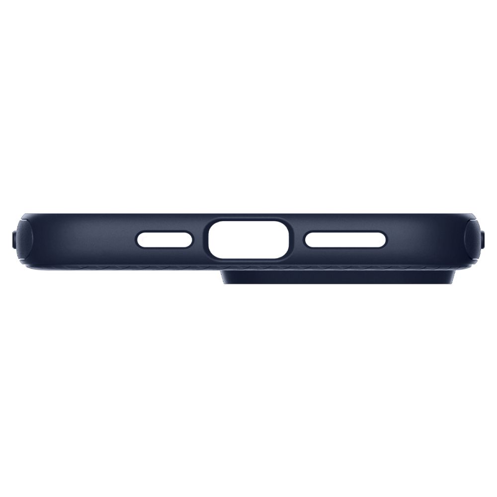 Spigen Spigen iPhone 14 Pro Max Skal MagSafe Mag Armor Navy Blue - Teknikhallen.se