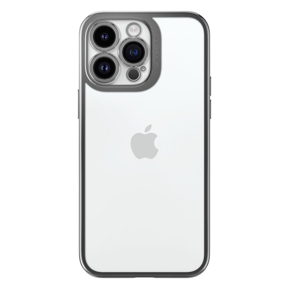 Spigen Spigen iPhone 14 Pro Skal Optik Crystal Chrome Grey - Teknikhallen.se