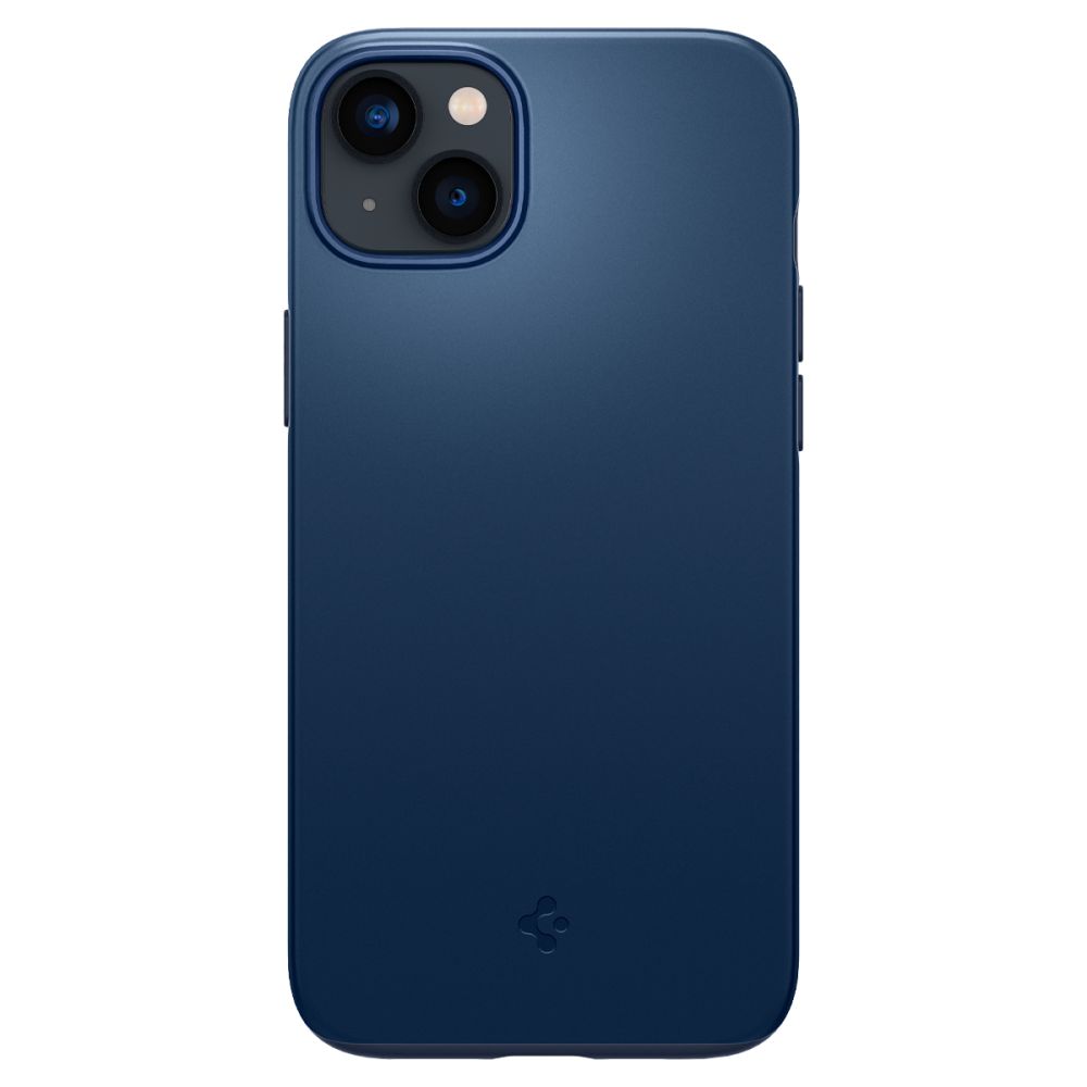 Spigen Spigen iPhone 15 Plus / 14 Plus Skal Thin Fit Navy Blue - Teknikhallen.se