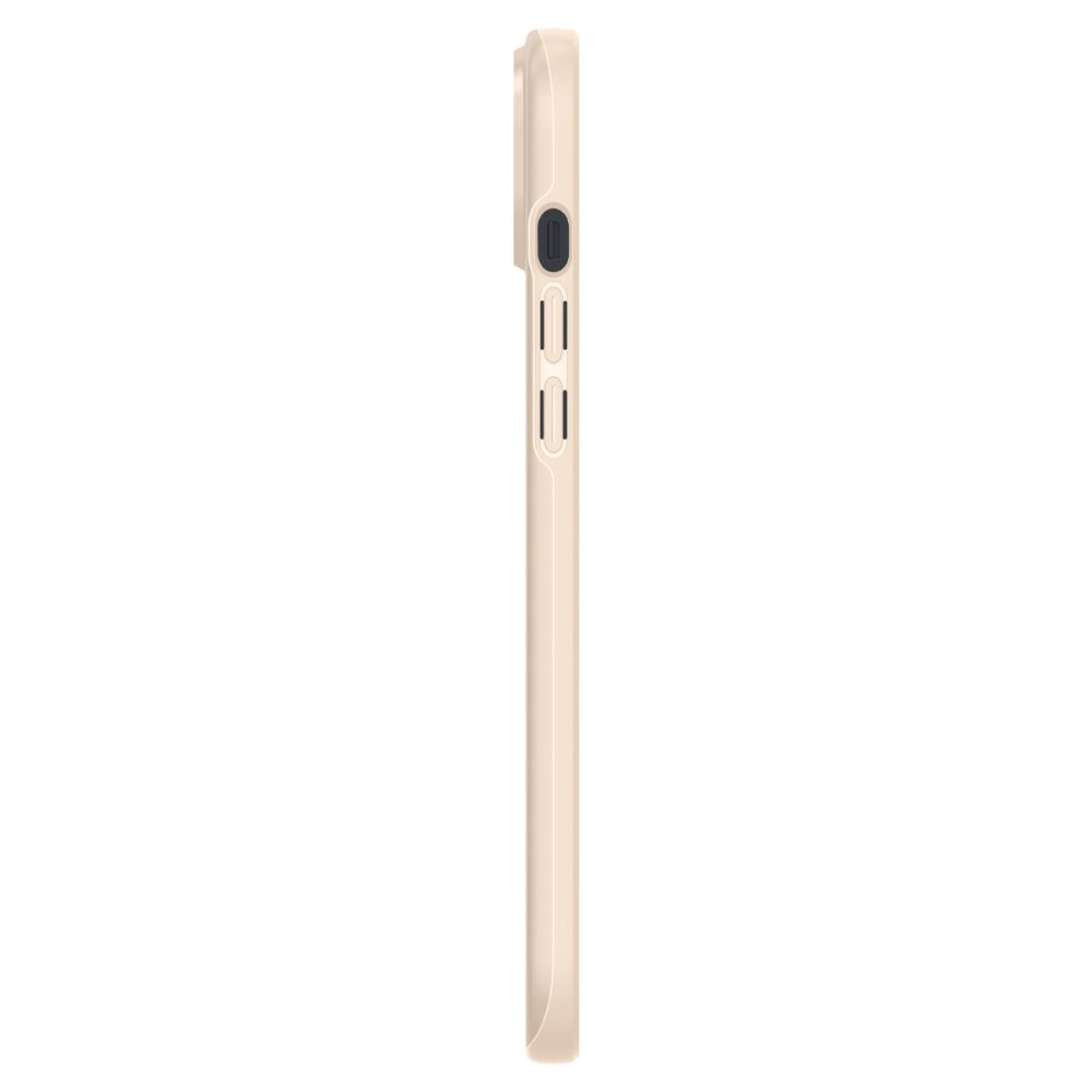 Spigen Spigen iPhone 14 Skal Thin Fit Sand Beige - Teknikhallen.se