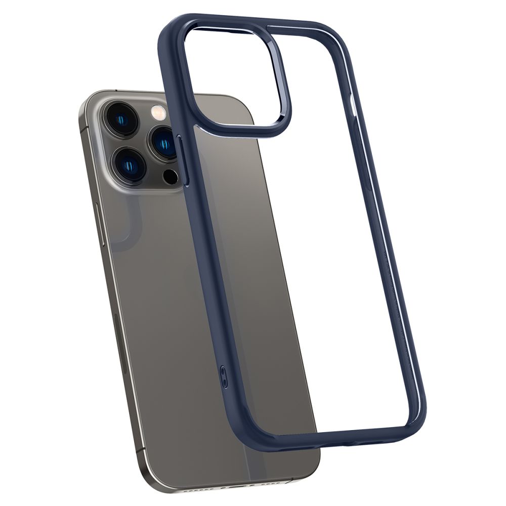 Spigen Spigen iPhone 14 Pro Skal Ultra Hybrid Navy Blue - Teknikhallen.se