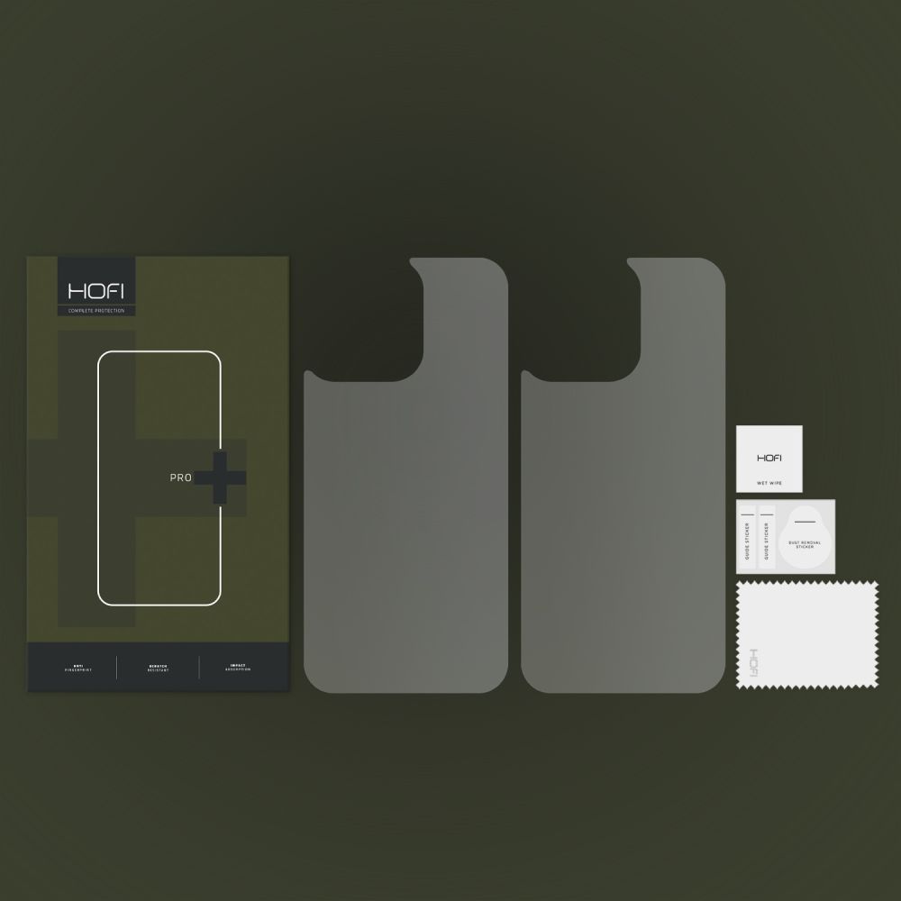 HOFI HOFI iPhone 14 Pro Max 2-PACK HydroFlex Pro+ Fr Bakhlje - Teknikhallen.se