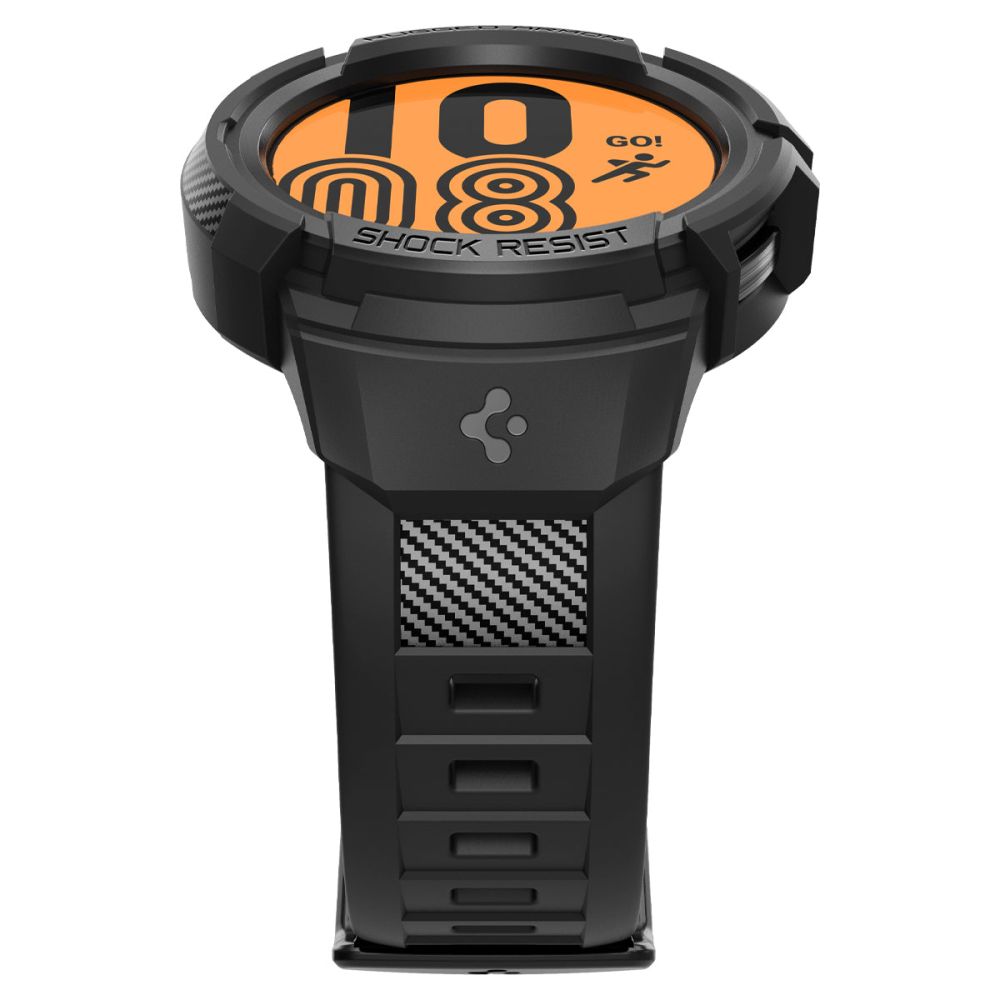 Spigen Spigen Galaxy Watch 5 Pro 45mm Skal/Armband Rugged Armor Svart - Teknikhallen.se