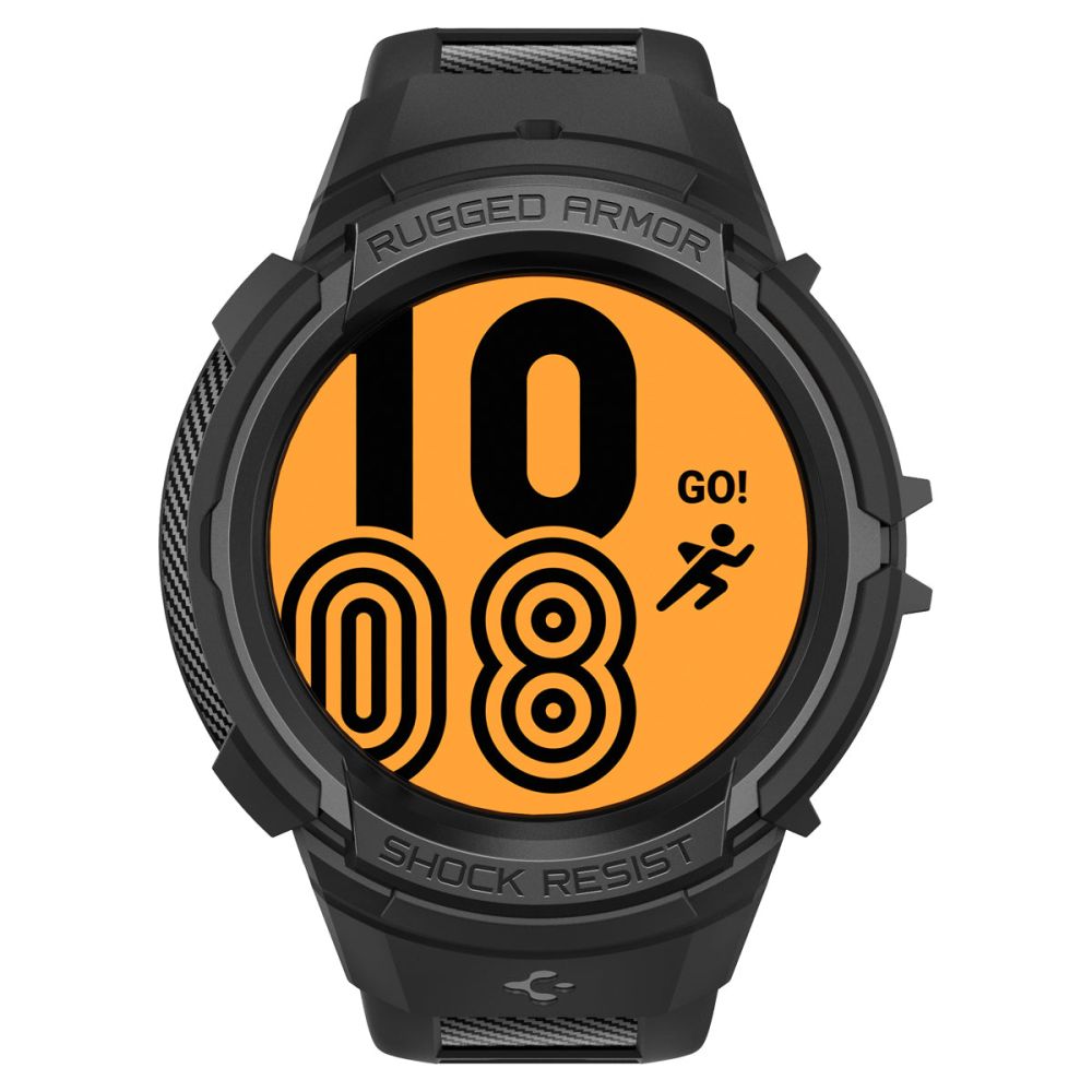 Spigen Spigen Galaxy Watch 5 Pro 45mm Skal/Armband Rugged Armor Svart - Teknikhallen.se