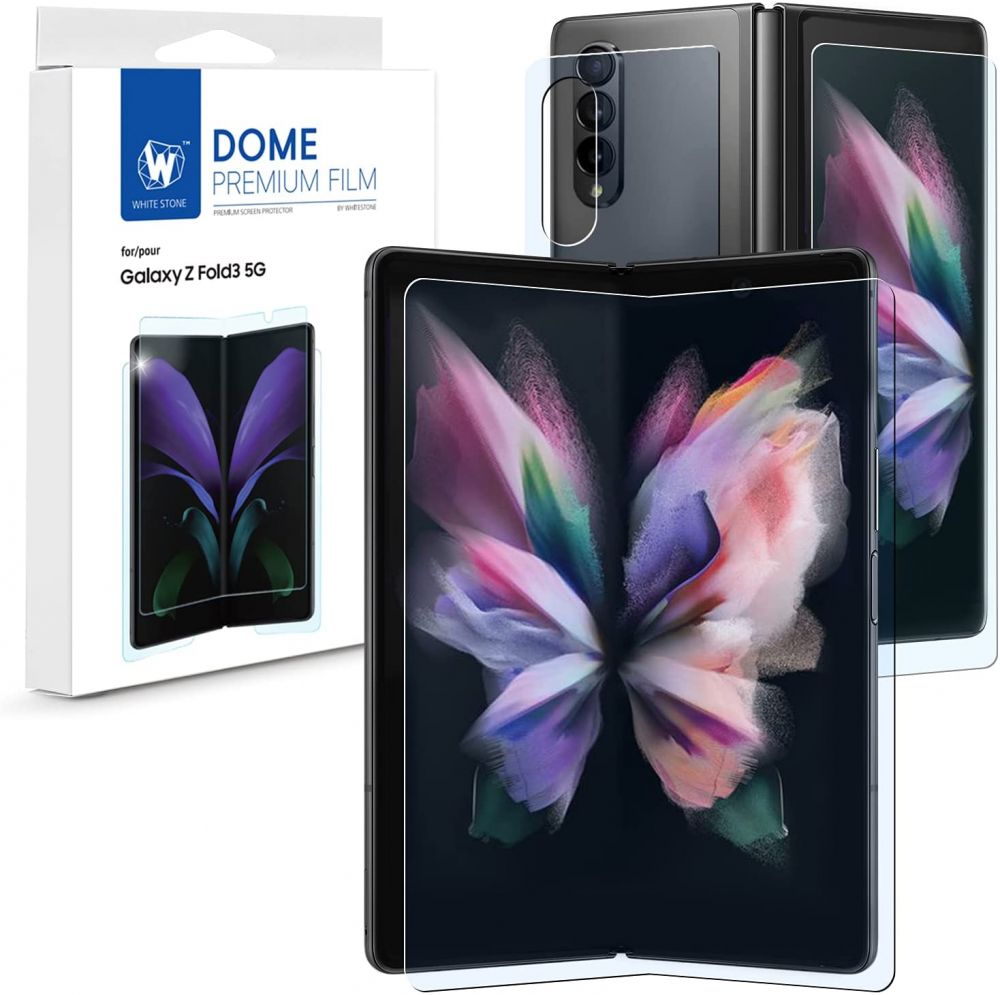 Whitestone Whitestone Galaxy Z Fold 3 Skrmskydd Premium Gen Film - Teknikhallen.se