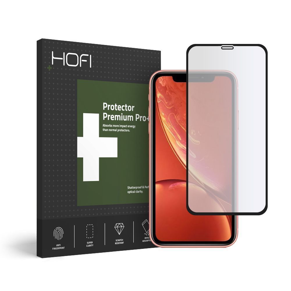 HOFI HOFI iPhone 11 / XR Skärmskydd Heltäckande Hybrid Glas - Teknikhallen.se