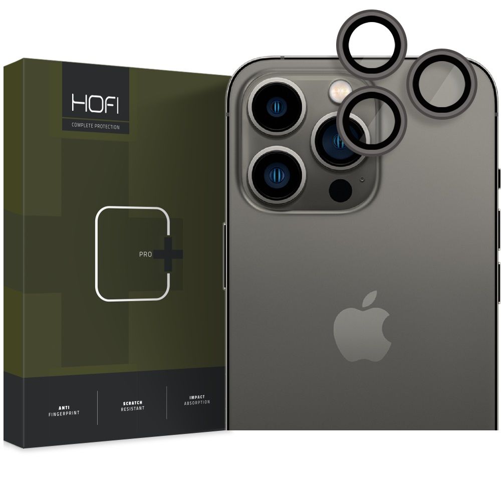 HOFI HOFI iPhone 14 Pro / 14 Pro Max Linsskydd Pro+ Hrdat Glas Svart - Teknikhallen.se