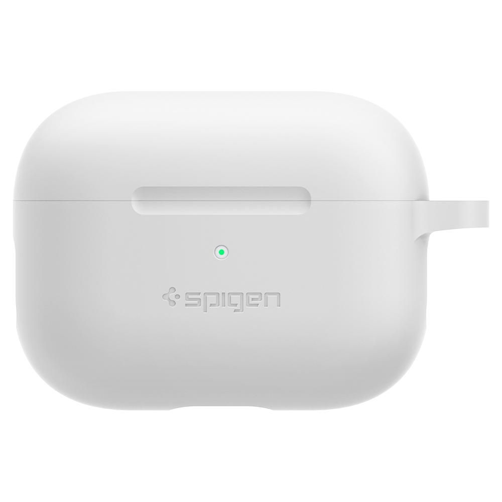 Spigen Spigen Apple AirPods Pro (2019) Skal Silicone Fit Vit - Teknikhallen.se
