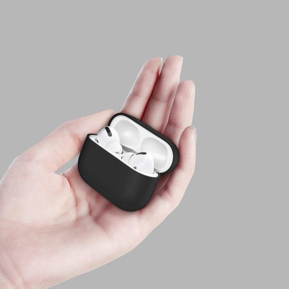 Tech-Protect Tech-Protect Apple AirPods Pro 1/2 Skal Icon Svart - Teknikhallen.se