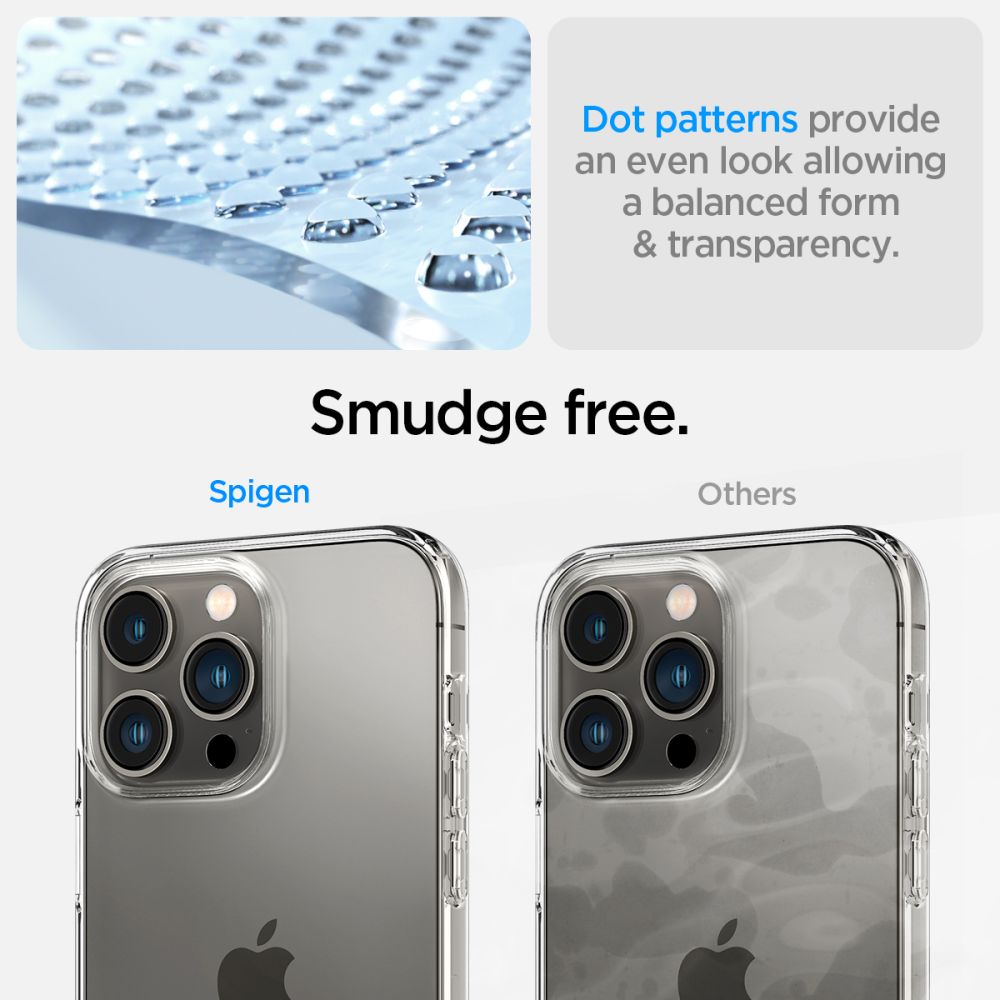 Spigen Spigen iPhone 14 Pro Max Skal + 2-PACK Skärmskydd Transparent - Teknikhallen.se