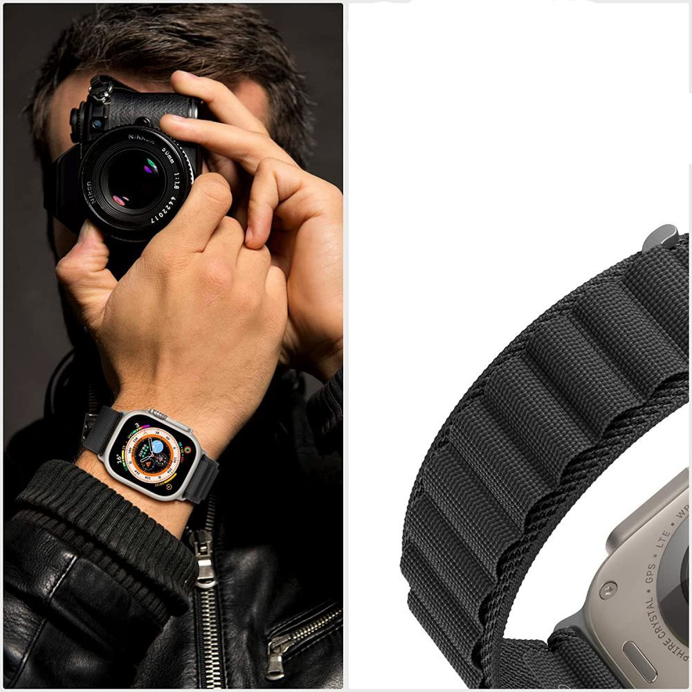 Tech-Protect Tech-Protect Galaxy Watch 4/5/5 Pro Armband Nylon Pro Mousy - Teknikhallen.se