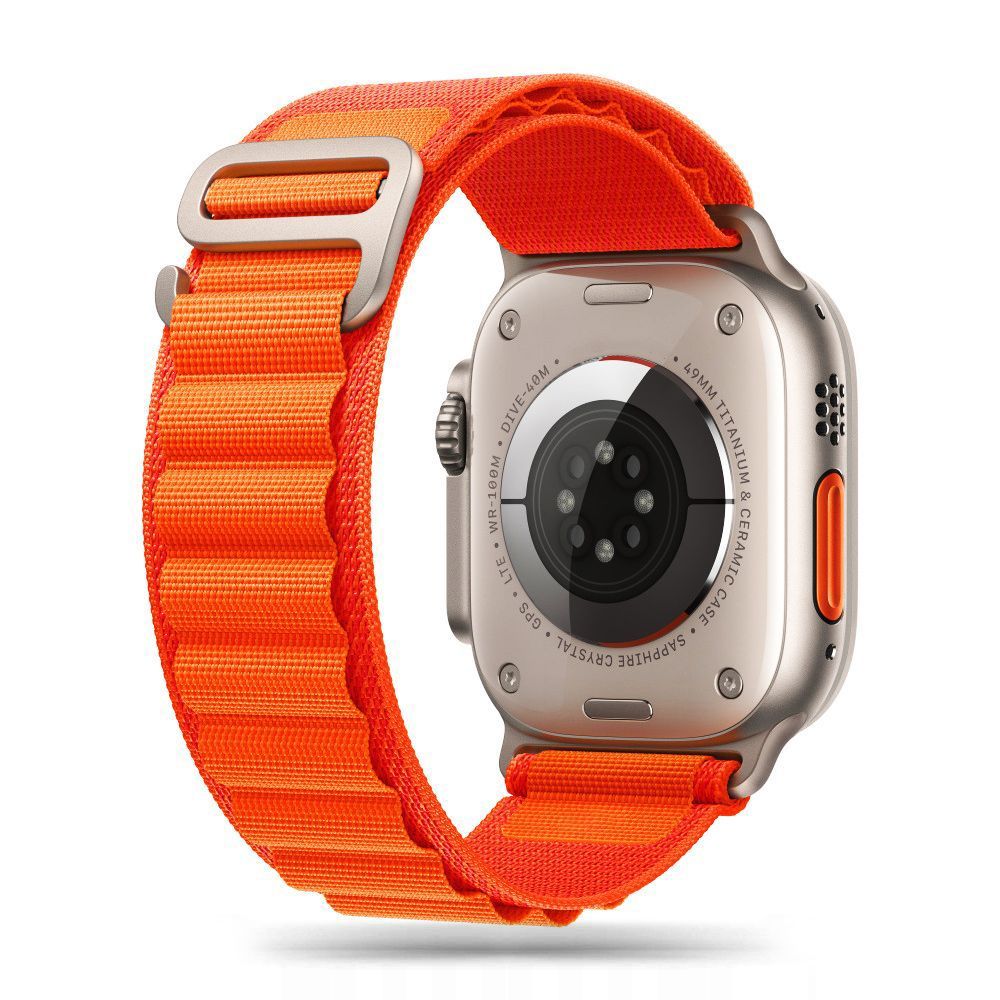 Tech-Protect Tech-Protect Apple Watch 38/40/41 mm Armband Nylon Pro Orange - Teknikhallen.se