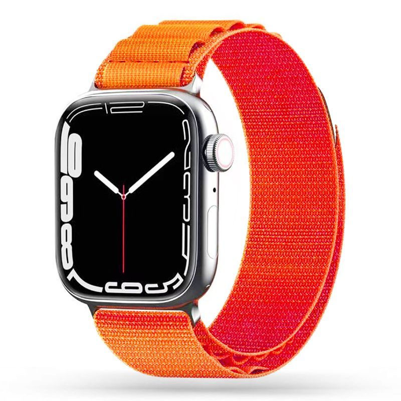 Tech-Protect Tech-Protect Apple Watch 38/40/41 mm Armband Nylon Pro Orange - Teknikhallen.se