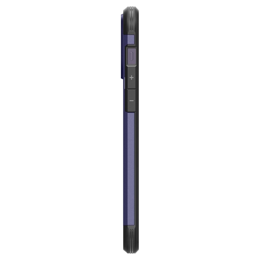 Spigen Spigen iPhone 14 Pro Max Skal MagSafe Mag Tough Armor Deep Purple - Teknikhallen.se