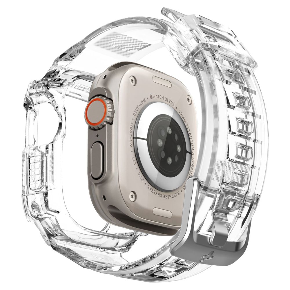 Spigen Spigen Apple Watch Ultra 49 mm Skal/Armband Rugged Armor 'Pro' Crystal - Teknikhallen.se