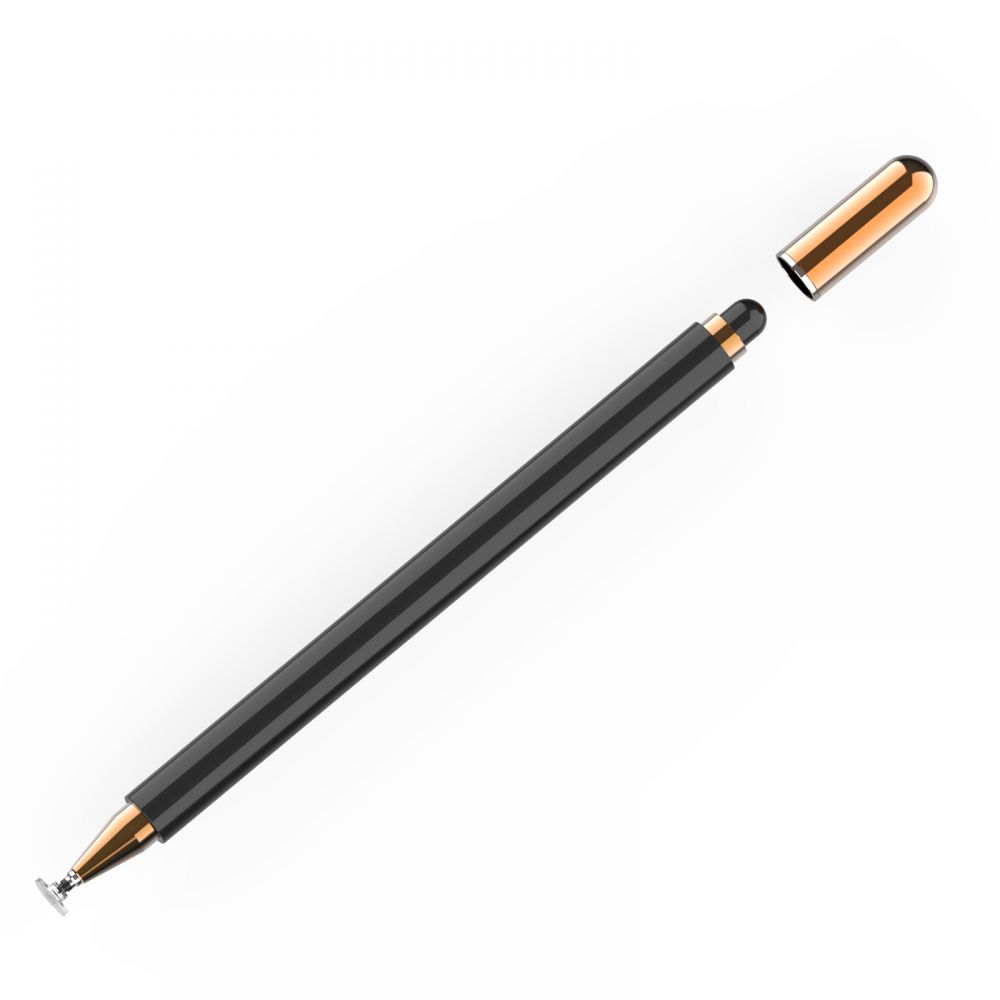 Tech-Protect Tech-Protect Charm Stylus Touch Penna Svart/Guld - Teknikhallen.se