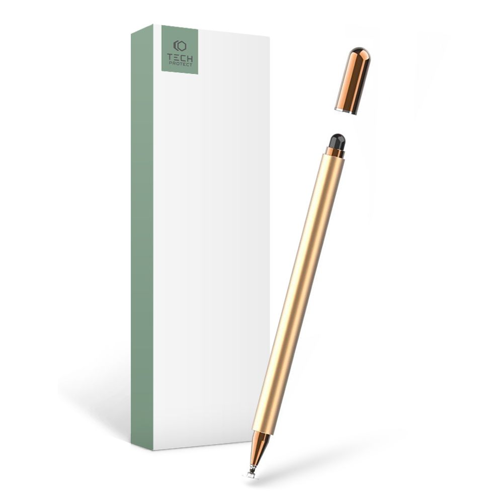 Tech-Protect Tech-Protect Charm Stylus Touch Penna Champagne Guld - Teknikhallen.se