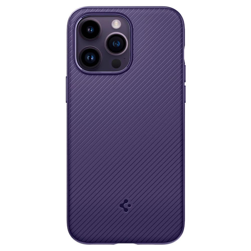 Spigen Spigen iPhone 14 Pro Max Skal MagSafe Mag Armor Deep Purple - Teknikhallen.se