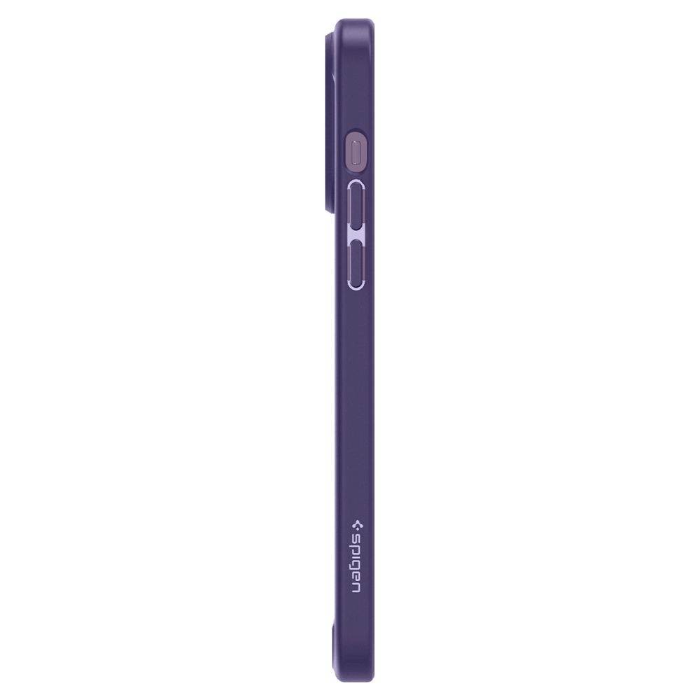 Spigen Spigen iPhone 14 Pro Max Skal Ultra Hybrid Deep Purple - Teknikhallen.se