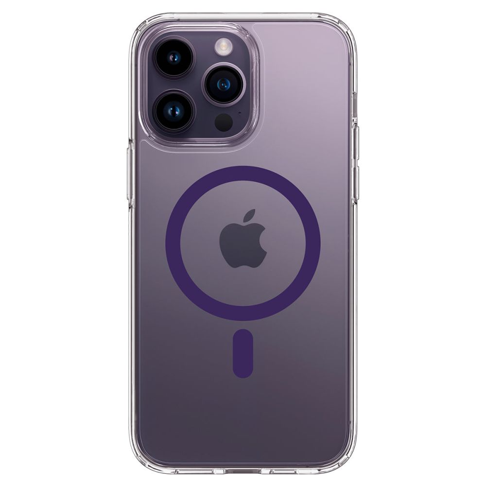 Spigen Spigen iPhone 14 Pro Max Skal Ultra Hybrid Mag MagSafe Deep Purple - Teknikhallen.se