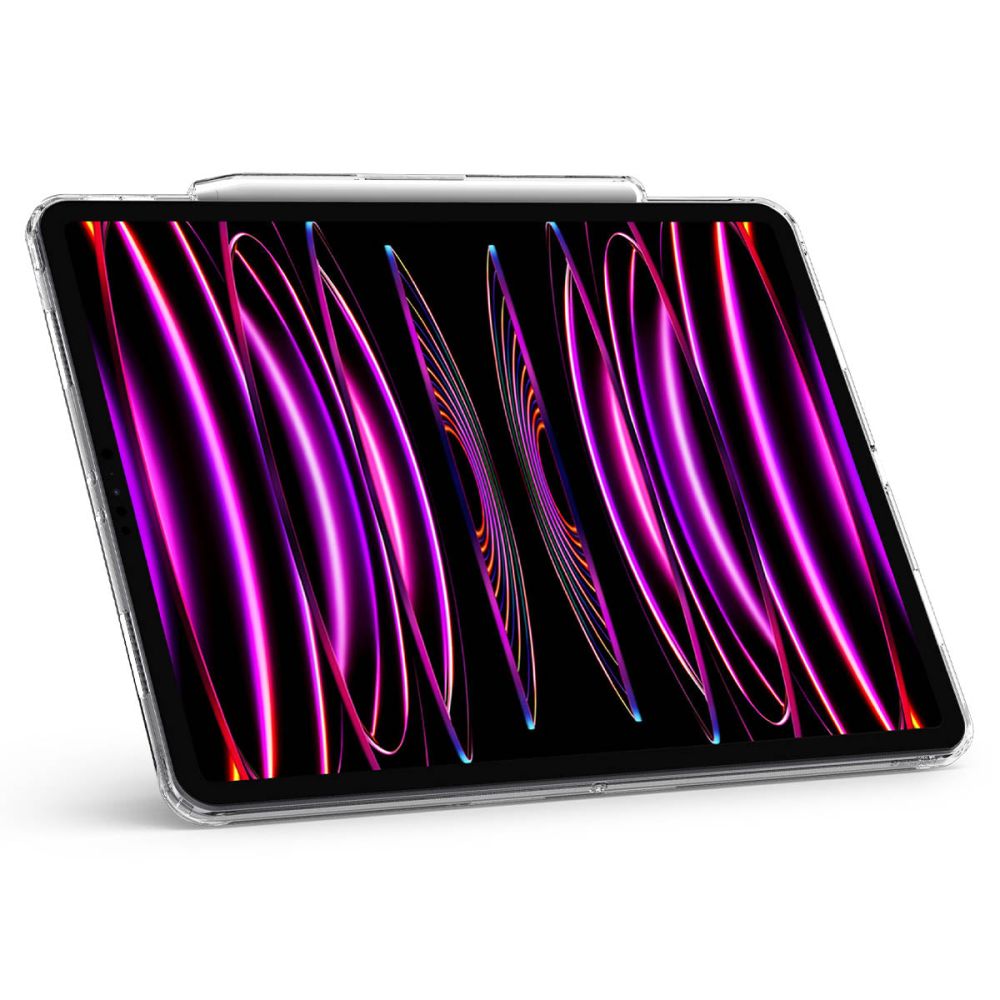 Spigen Spigen iPad Pro 12.9 2021/2022 Skal AirSkin Hybrid 'S' Crystal - Teknikhallen.se